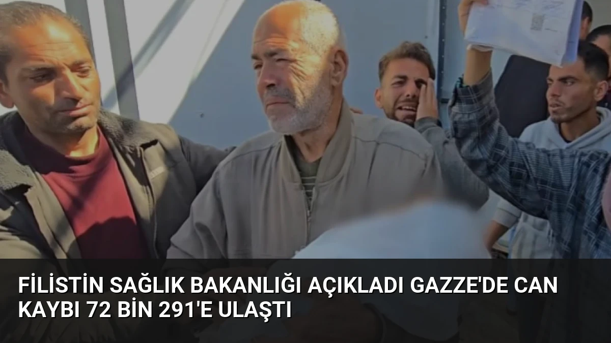 Filistin Sağlık Bakanlığı Açıkladı Gazze’de Can Kaybı 72 Bin 291’e Ulaştı