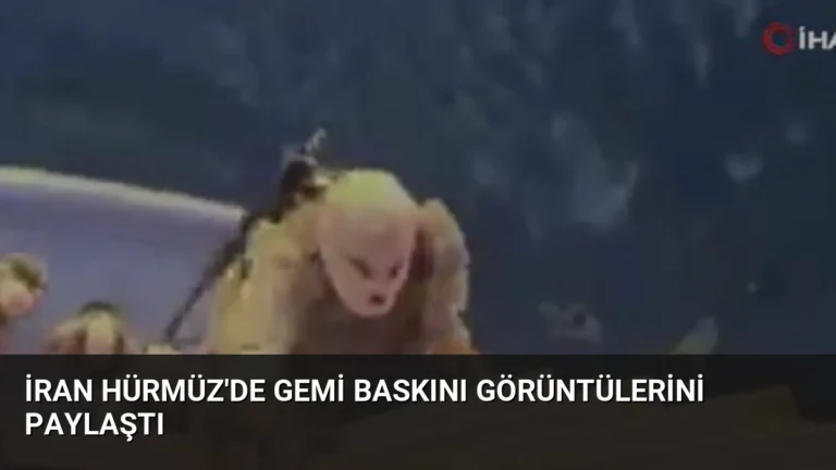 İran Hürmüz’de Gemi Baskını Görüntülerini Paylaştı