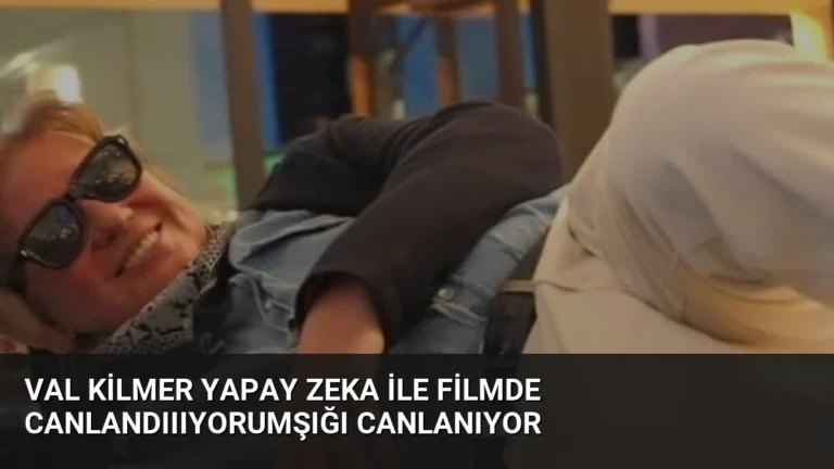 Val Kilmer Yapay Zeka ile Filmde Canlandıııyorumşığı Canlanıyor