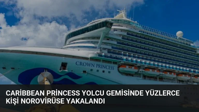 Caribbean Princess Yolcu Gemisinde Yüzlerce Kişi Norovirüse Yakalandı