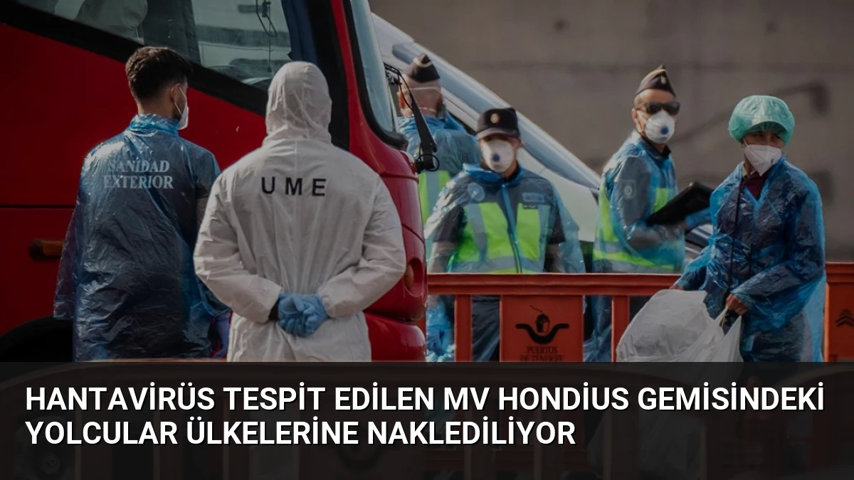 Hantavirüs Tespit Edilen MV Hondius Gemisindeki Yolcular Ülkelerine Naklediliyor