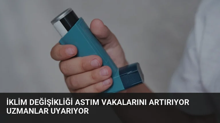 İklim Değişikliği Astım Vakalarını Artırıyor Uzmanlar Uyarıyor