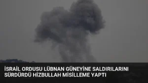 İsrail Ordusu Lübnan Güneyine Saldırılarını Sürdürdü Hizbullah Misilleme Yaptı