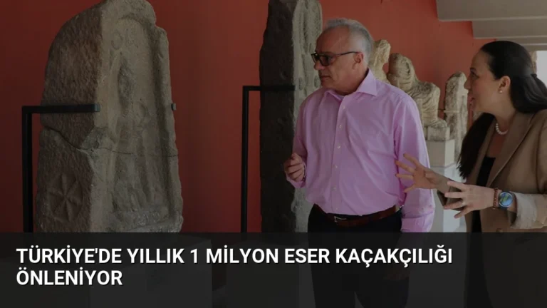 Türkiye’de Yıllık 1 Milyon Eser Kaçakçılığı Önleniyor