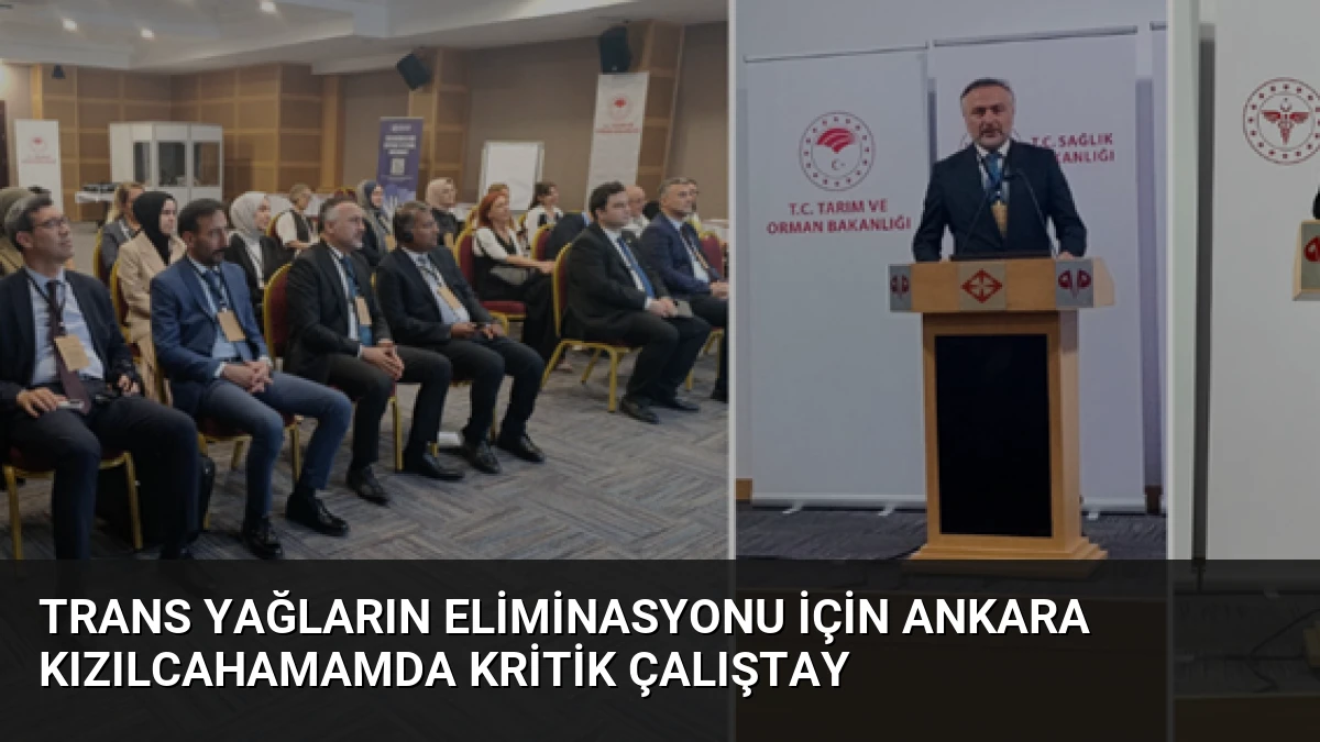 Trans Yağların Eliminasyonu İçin Ankara Kızılcahamamda Kritik Çalıştay