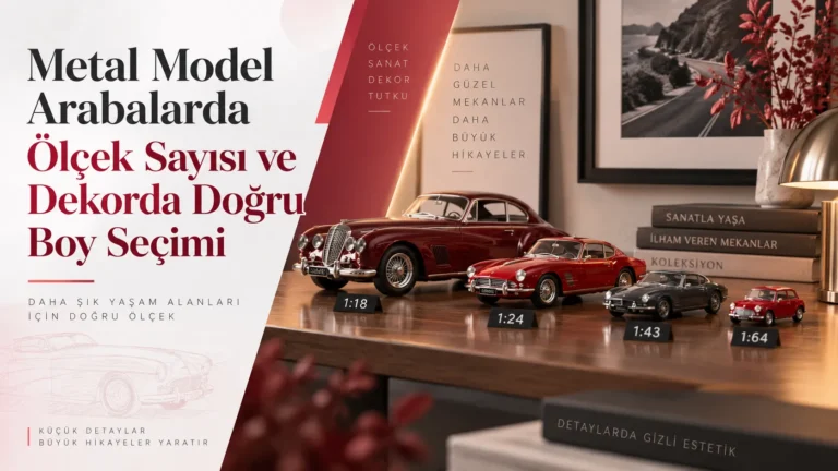 Metal Model Arabalarda Ölçek Sayısı ve Dekorda Doğru Boy Seçimi