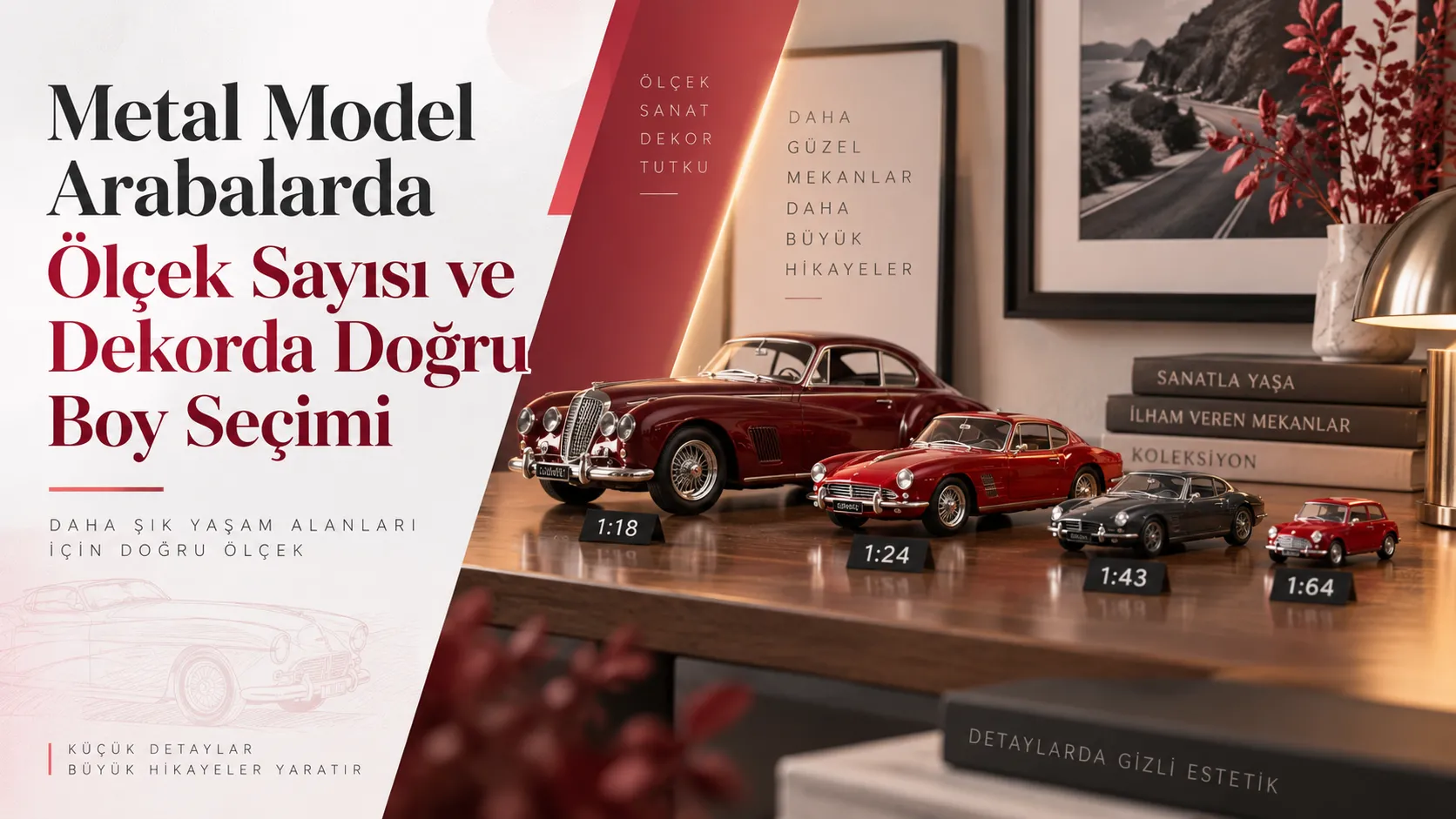Metal Model Arabalarda Ölçek Sayısı ve Dekorda Doğru Boy Seçimi