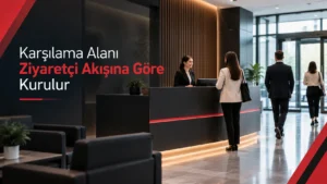 Karşılama Alanı Ziyaretçi Akışına Göre Kurulur