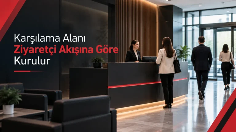 Karşılama Alanı Ziyaretçi Akışına Göre Kurulur