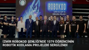 İzmir ROBOKOD Şenliği’nde 1079 Öğrencinin Robotik Kodlama Projeleri Sergilendi