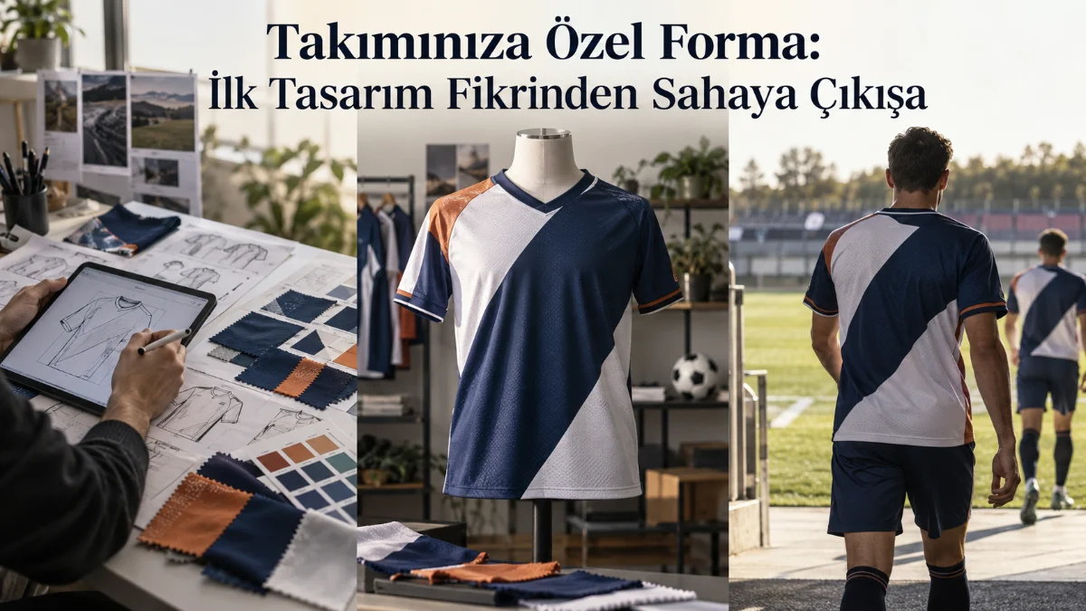Takımınıza Özel Forma: İlk Tasarım Fikrinden Sahaya Çıkışa