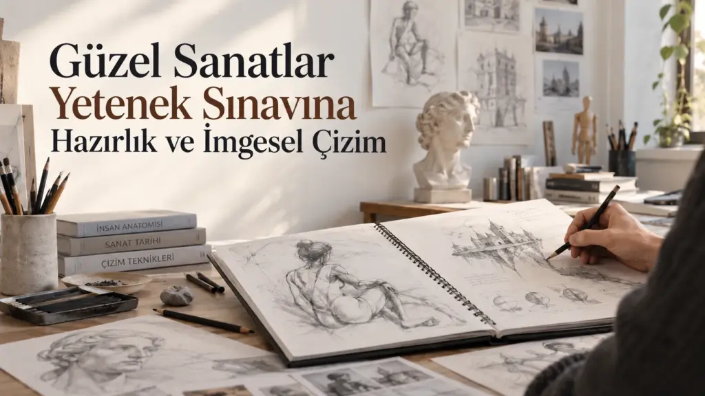 Güzel Sanatlar Yetenek Sınavına Hazırlık ve İmgesel Çizim