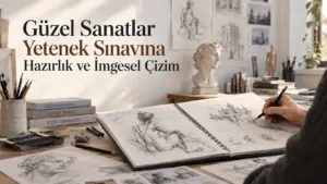 Güzel Sanatlar Yetenek Sınavına Hazırlık ve İmgesel Çizim