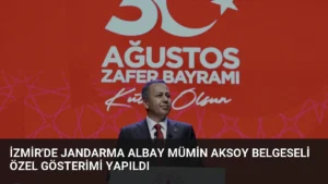İzmir’de Jandarma Albay Mümin Aksoy Belgeseli Özel Gösterimi Yapıldı
